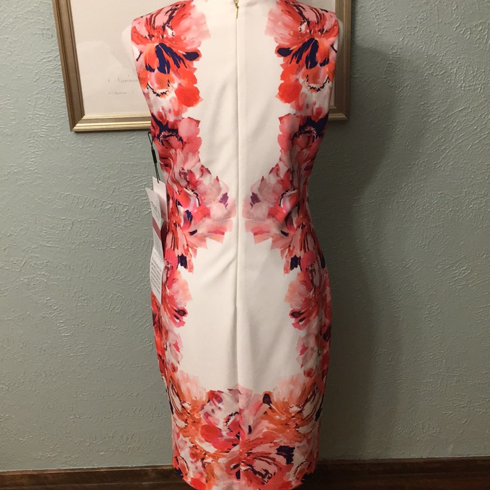 🌸 NWT Calvin Klein sheath dress 💕 - Picture 3 of 6